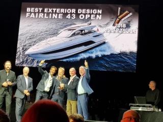 Targa 43 Open wins at World Yacht Trophies 2018 A